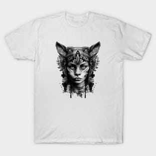 Feral shaman girl T-Shirt